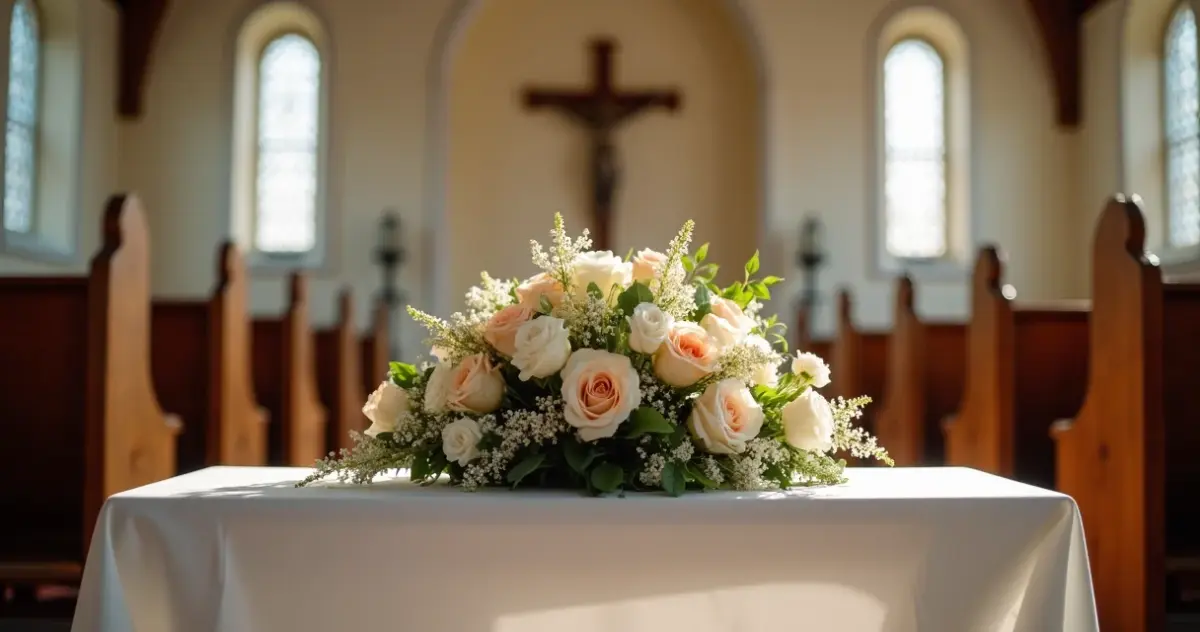 Altar Decoração Igreja Casamento Simples: O Toque Mágico Altar Decoração Igreja Casamento Simples: O Toque Mágico
