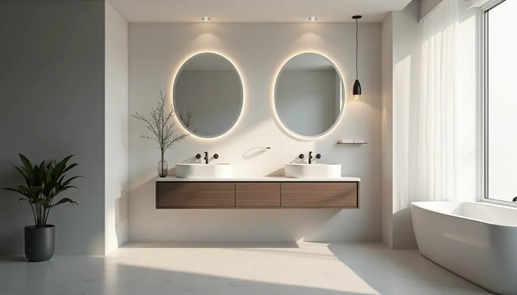 Qual a Altura Ideal do Espelho Para Seu Banheiro em 2026?