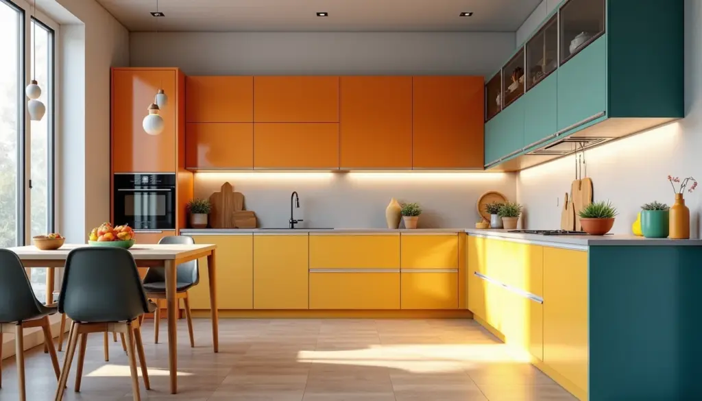 Armários de Cozinha Coloridos: 5 Ideias Surpreendentes para 2026