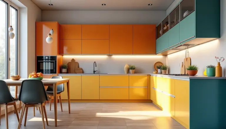 Armários de Cozinha Coloridos: 5 Ideias Surpreendentes para 2026