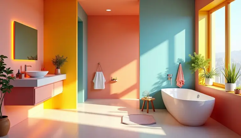 Banheiro Colorido: 7 Ideias Incríveis Para Transformar Seu Espaço