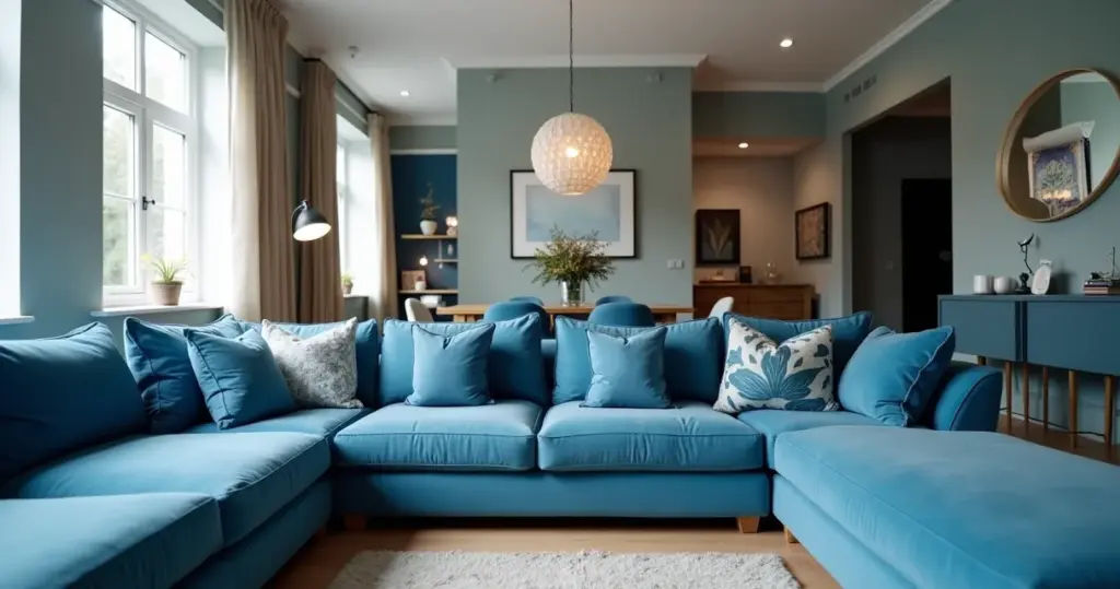 Decoração Azul e Prata: O Segredo das Salas que Encantam