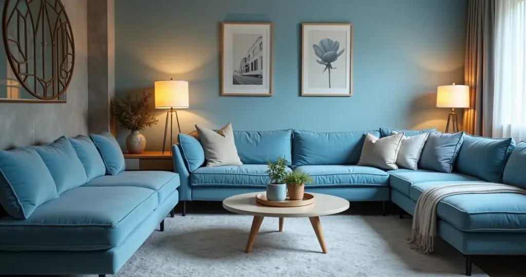 Decoração Azul e Prata Simples: Lar Elegante e Aconchegante 2026 Decoração Azul e Prata Simples: Lar Elegante e Aconchegante 2026