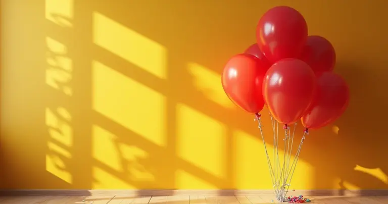 Decoração com balões simples na parede: o toque mágico que transforma festas [Passo a Passo]