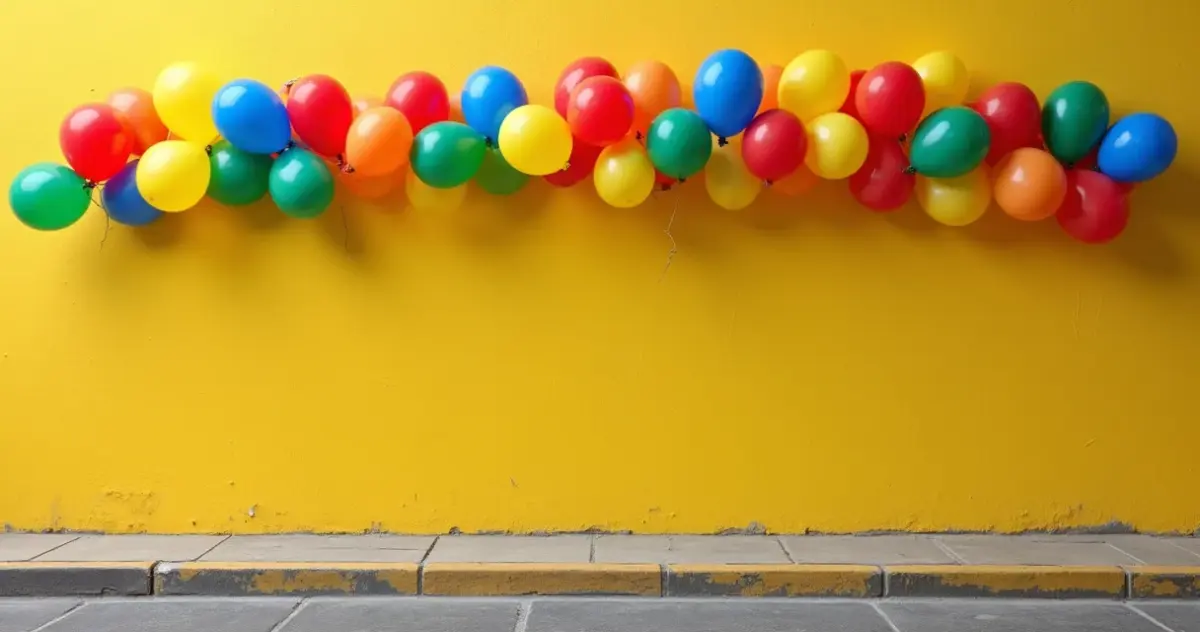 Decoração com bexigas na parede simples: 7 ideias criativas!