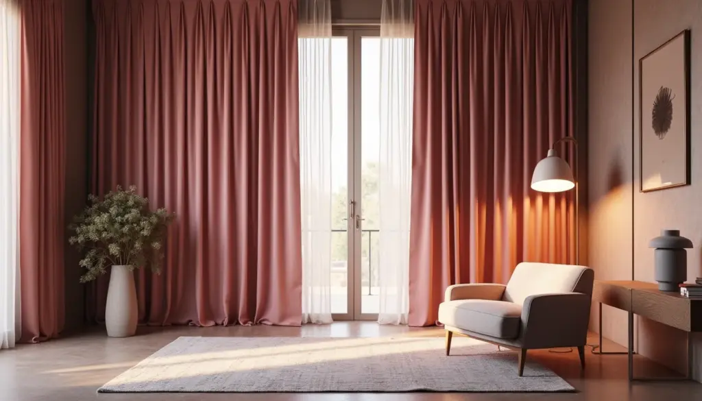 Decoração com Cortina Metalizada Rosa: 7 ideias [2026]