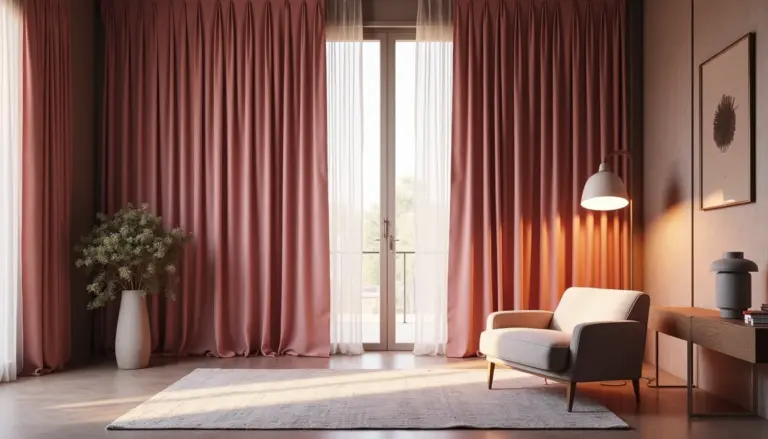 Decoração com Cortina Metalizada Rosa: 7 ideias [2026]