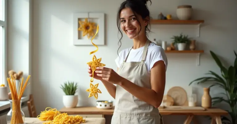 82 Ideias de Decoração com Macarrão Cru que Custam Menos de R$ 10