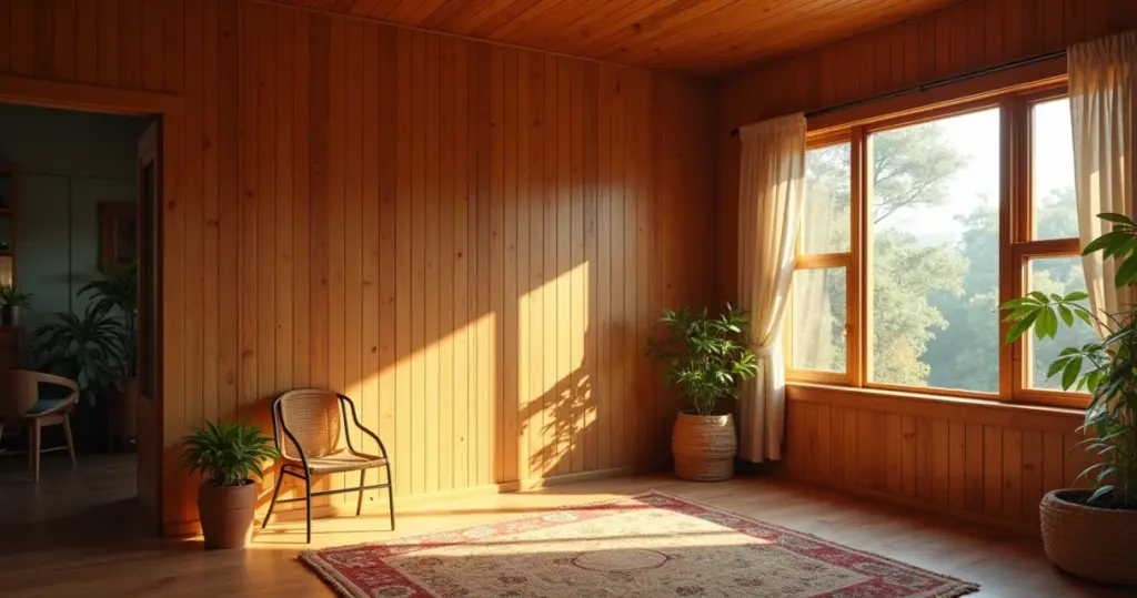 Decoração com madeira na parede: o toque rústico que transforma seu lar!