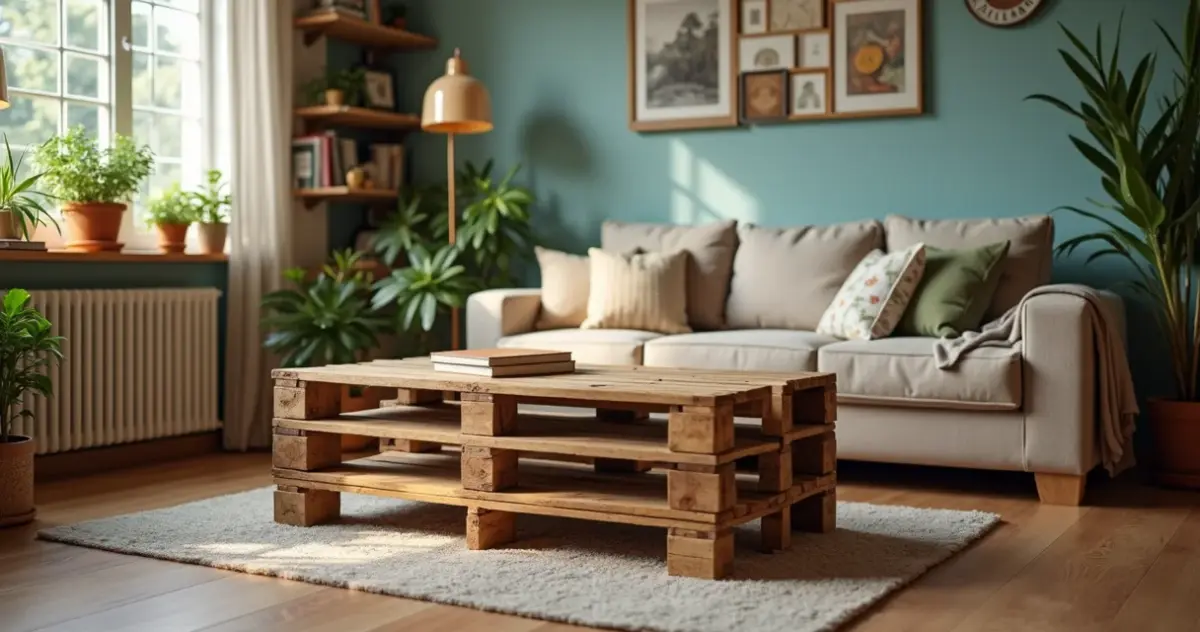 Decoração com Paletes: Transforme seu Lar com Estilo e Economia Decoração com Paletes: Transforme seu Lar com Estilo e Economia