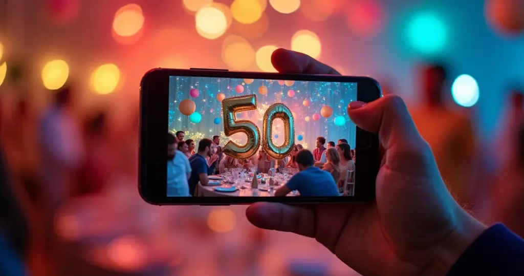 Decoração de Aniversário de 50 Anos: O Segredo que Transforma Festas
