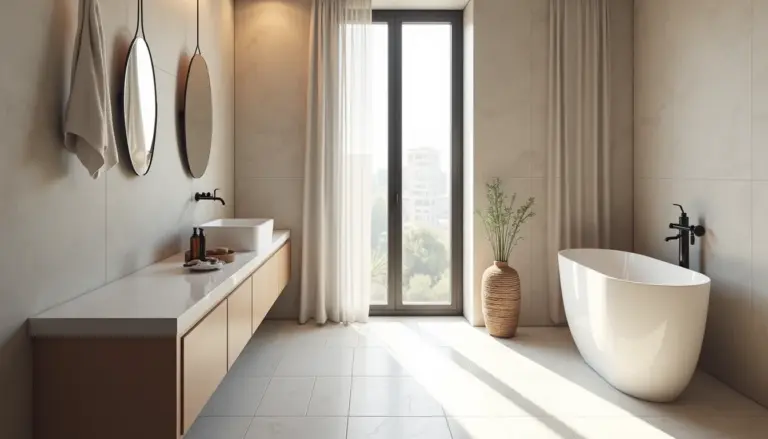 Decoração de Banheiro Pequeno: o truque de design que amplia seu espaço! Decoração de Banheiro Pequeno: o truque de design que amplia seu espaço!