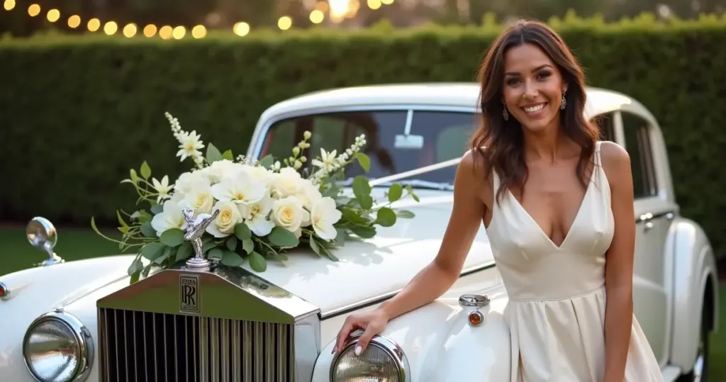 27 Ideias de Decoração de Carros de Noiva para Fotos Perfeitas 27 Ideias de Decoração de Carros de Noiva para Fotos Perfeitas