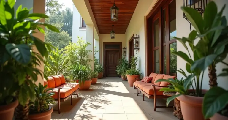 8 Ideias de Decoração de Corredor Lateral Externo