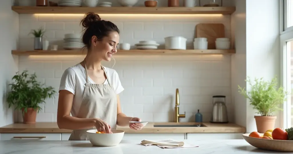 12 Ideias de Decoração de Cozinha de Apartamento que Otimizam Cada Centímetro 12 Ideias de Decoração de Cozinha de Apartamento que Otimizam Cada Centímetro