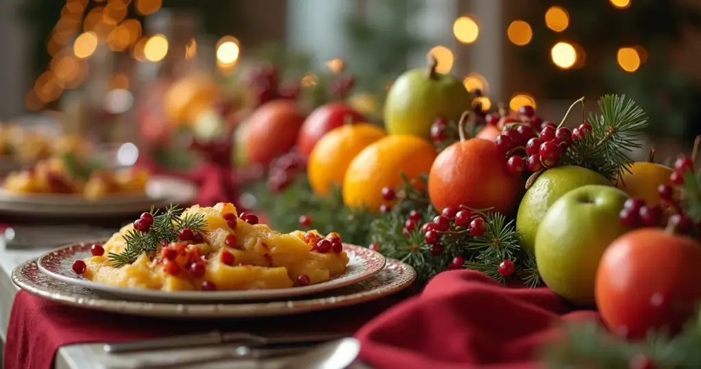 Decoração de Frutas para o Natal: Mesa Que Encanta!