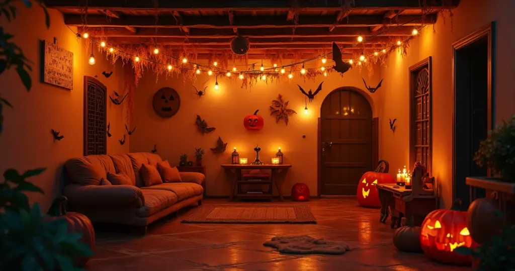 Decoração de Halloween Faça Você Mesmo: 17 Ideias Assustadoras [2026]