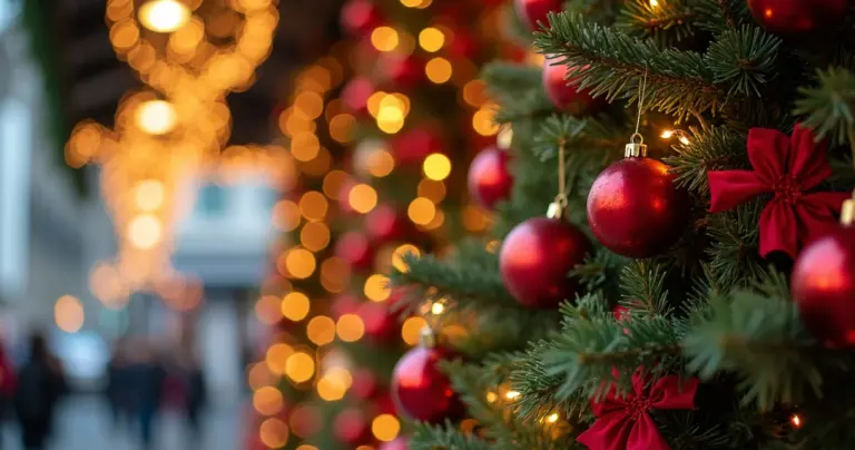 8 Dicas de Decoração de Natal em Colunas para Encantar