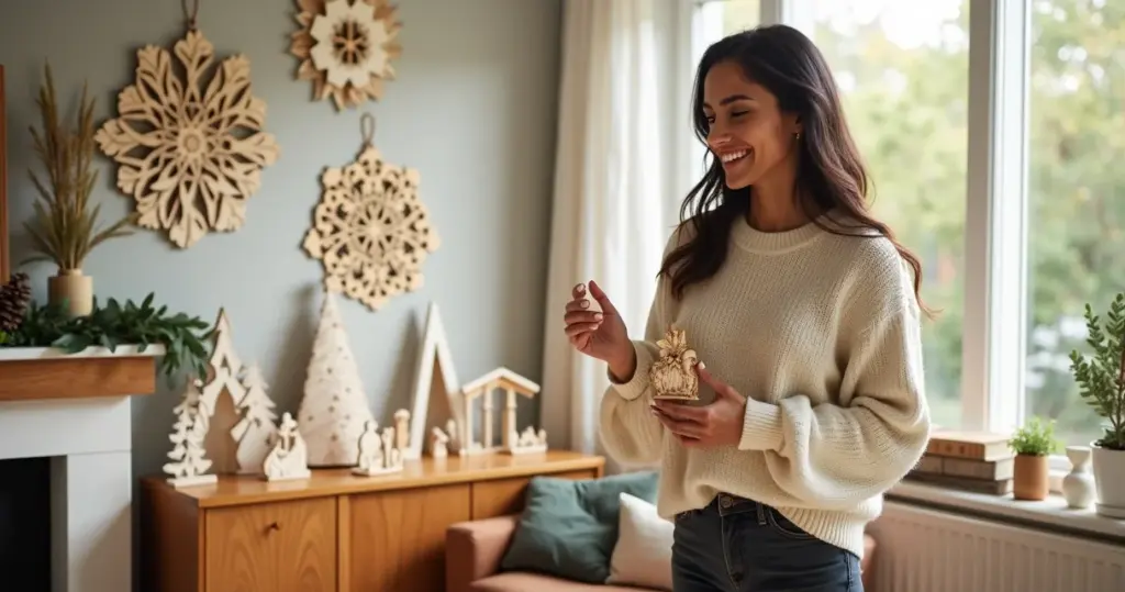 25 Ideias de Decoração de Natal em MDF que Vão Encantar Sua Casa 25 Ideias de Decoração de Natal em MDF que Vão Encantar Sua Casa