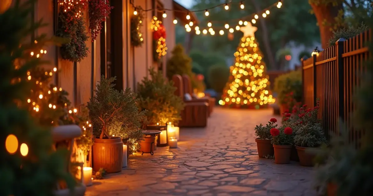 Decoração de Natal Externa Simples e Barata: 7 Ideias que Impressionam Decoração de Natal Externa Simples e Barata: 7 Ideias que Impressionam
