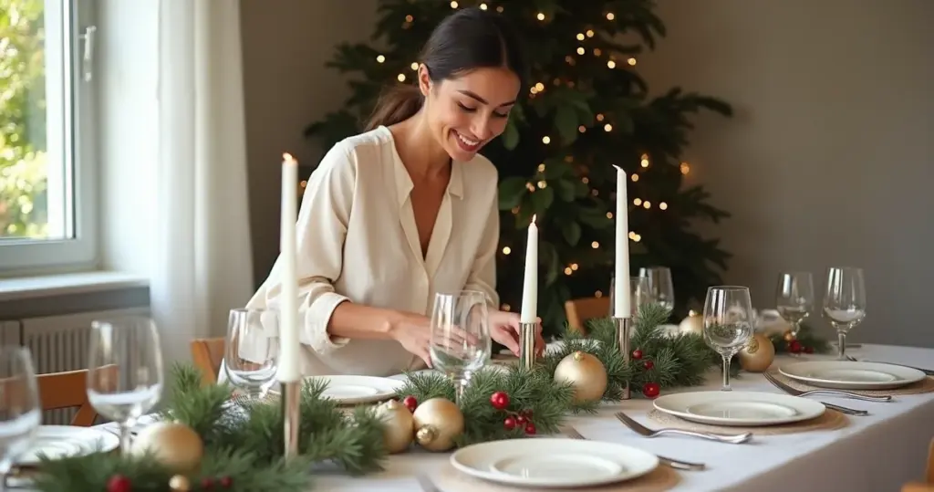 7 Ideias de Decoração de Natal Mesa Posta Simples que Transformam sua Ceia