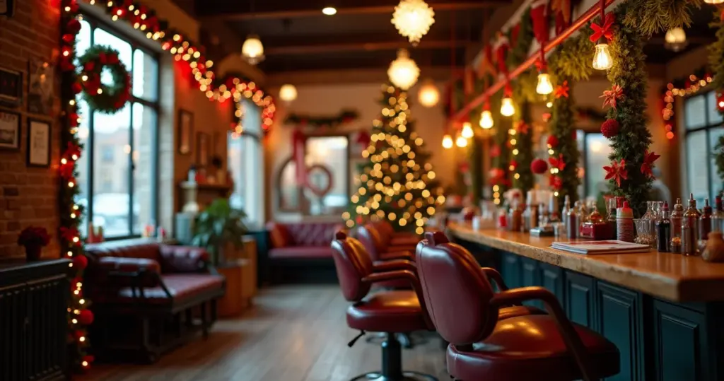 7 Ideias de Decoração de Natal para Barbearia: Toque Mágico! 7 Ideias de Decoração de Natal para Barbearia: Toque Mágico!