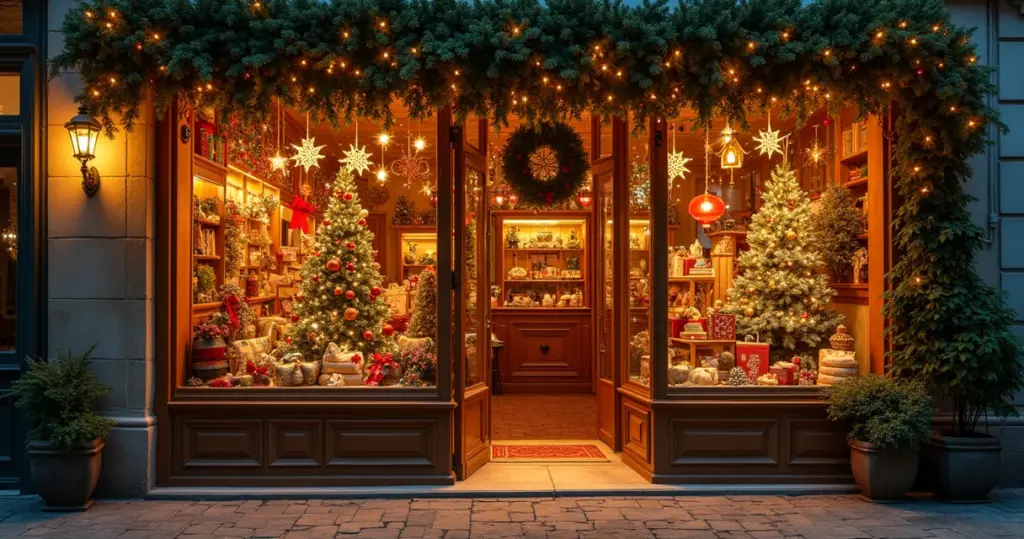 Decoração de Natal para Loja: 17 ideias que vendem mais (2026)