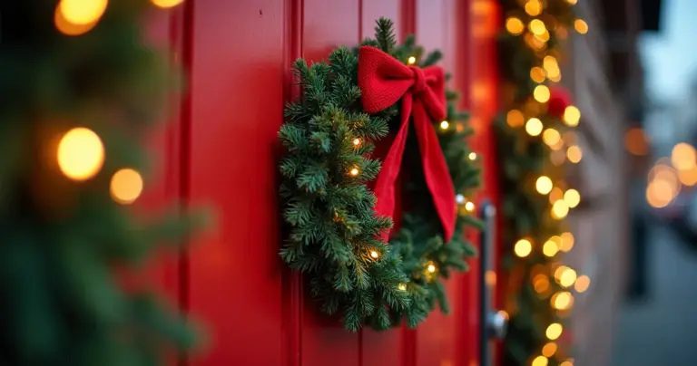 Decoração de Porta de Natal 2026: Transforme Sua Entrada! Decoração de Porta de Natal 2026: Transforme Sua Entrada!