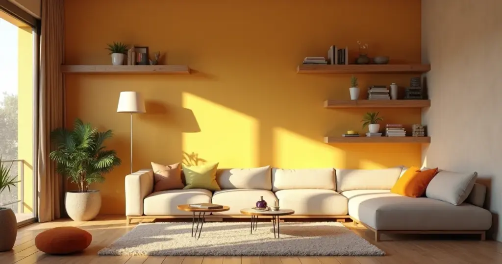 Decoração de sala com prateleiras na parede: o segredo [Especialista Revela]