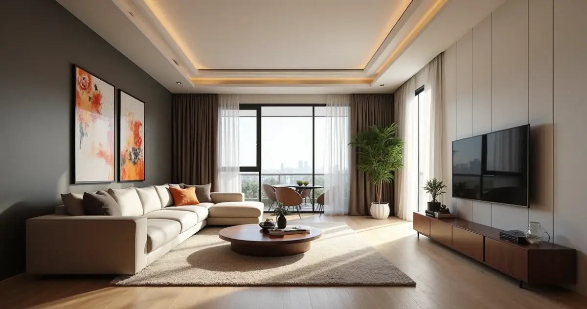 Decoração de Salas Modernas: O Luxo Habitável de 2026