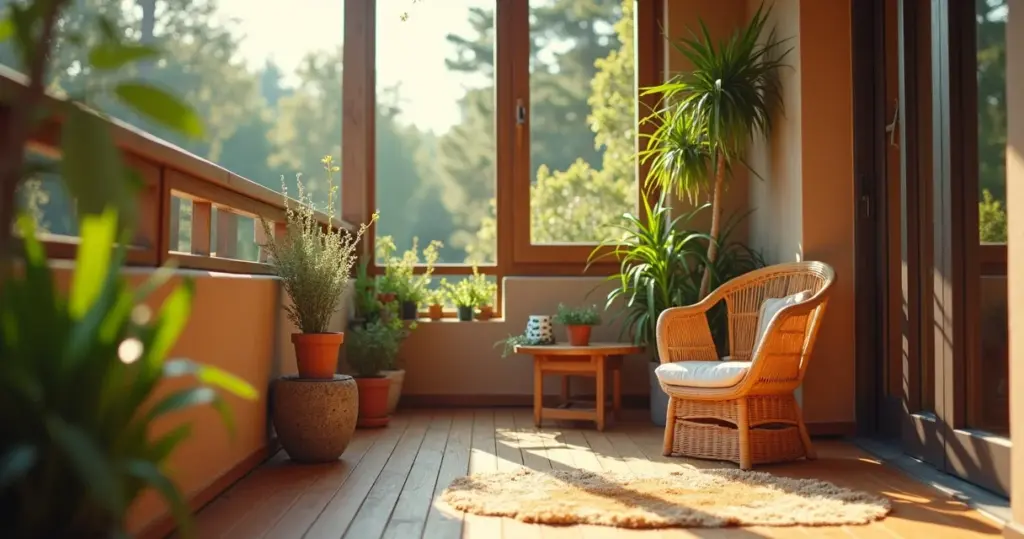 Decoração de Varanda Pequena e Simples: O Oásis Secreto