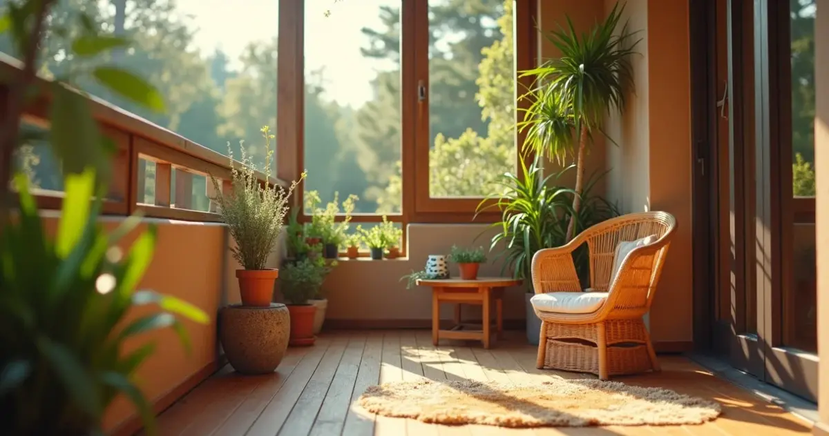 Decoração de Varanda Pequena e Simples: O Oásis Secreto