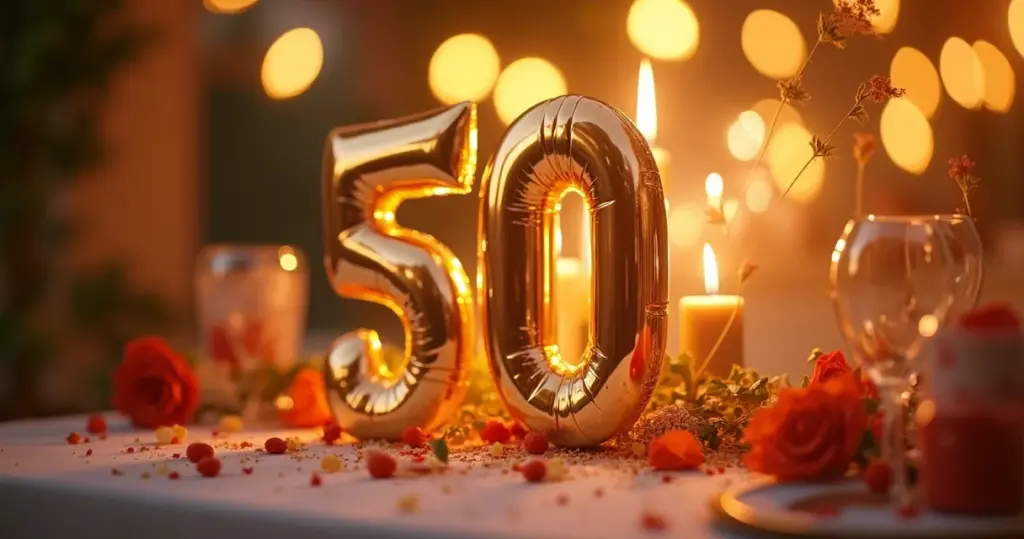 Decoração Festa 50 Anos Feminina Simples: o toque de mestre!