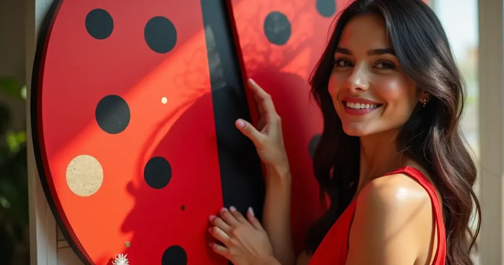 15 Ideias de Decoração Ladybug Painel Redondo que Transformam Sua Festa