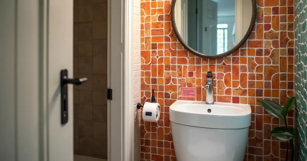 Decoração Lavabo: Transforme com Revestimentos & Cores 2026