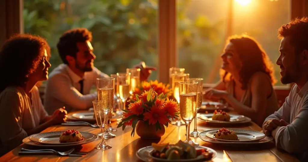 Decoração Mesa Ano Novo: 7 ideias criativas [2026] que impressionam