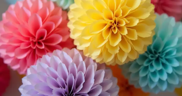 Decoração Papel Crepom: Transforme Festas com Ideias Criativas