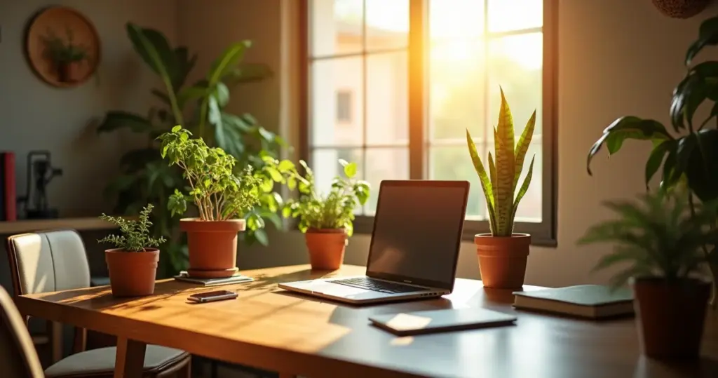 Decoração para escritorio: 17 ideias que transformam seu espaço [2026]