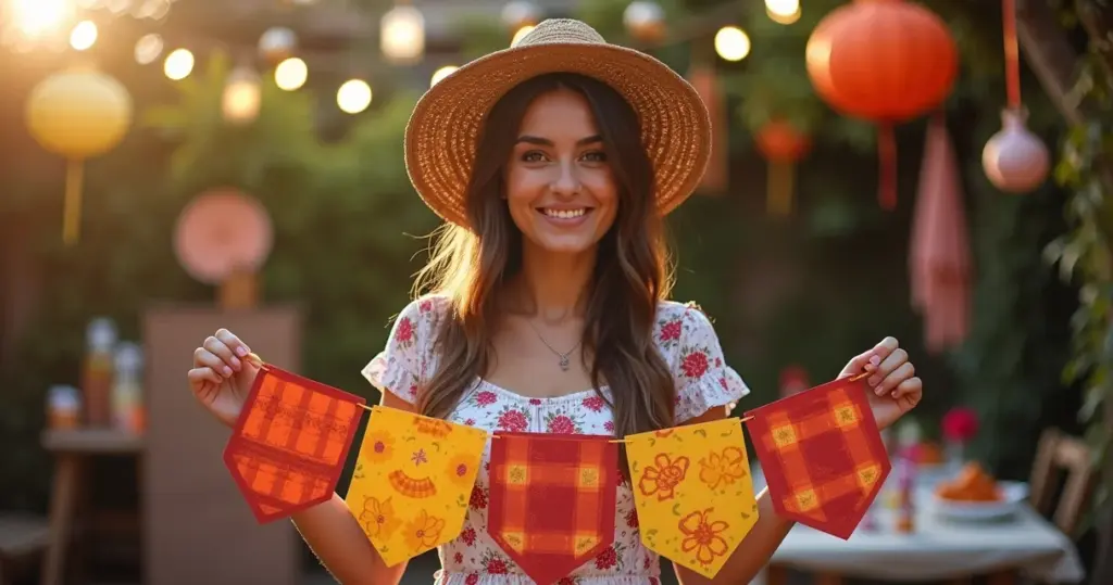 22 Ideias de Decoração para Festa Junina para Imprimir (Gasta só R$40)