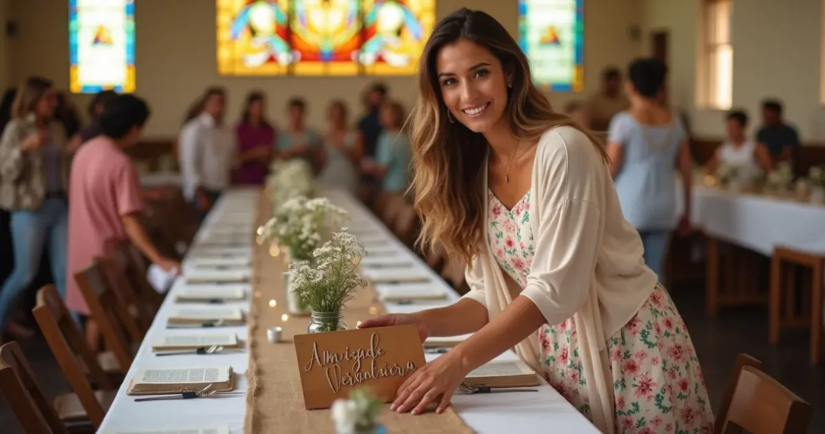 6 Ideias de Decoração para o Dia do Amigo na Igreja que Aumentam a Conexão 6 Ideias de Decoração para o Dia do Amigo na Igreja que Aumentam a Conexão