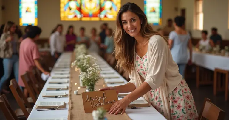 6 Ideias de Decoração para o Dia do Amigo na Igreja que Aumentam a Conexão