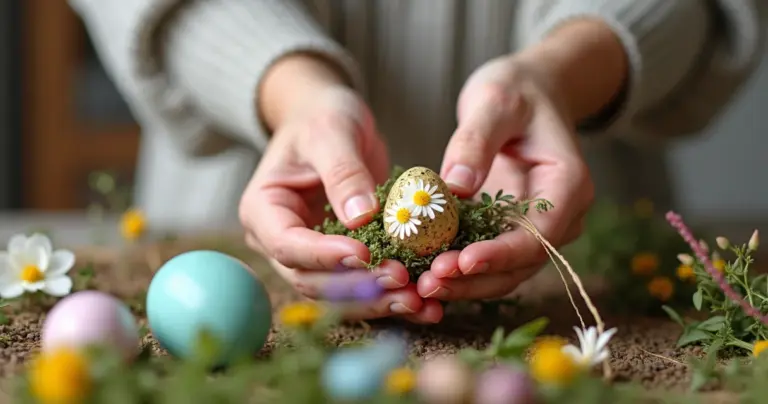 Decoração Páscoa 2026: Tendências Naturais e DIY Criativos