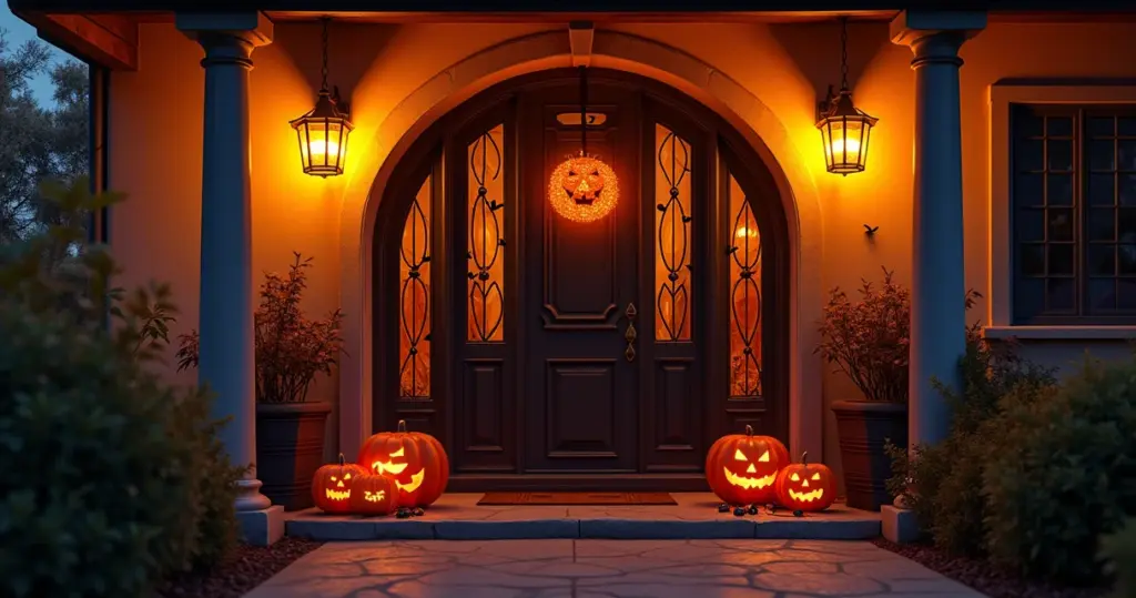 Decoração Porta Halloween: 7 ideias incríveis [2026]