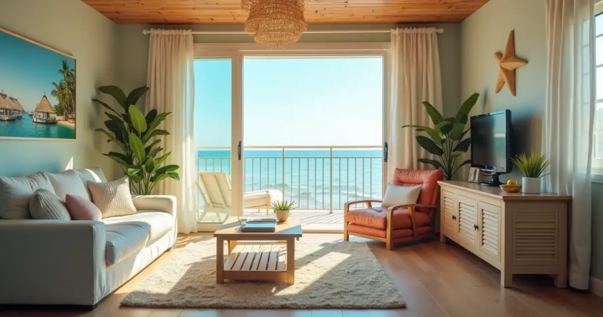 Decoração Praiana: Seu Lar de Verão o Ano Todo! Decoração Praiana: Seu Lar de Verão o Ano Todo!