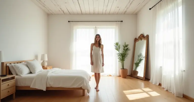 22 Ideias de Decoração Quarto Branco e Madeira Que Vão Aumentar Seu Espaço