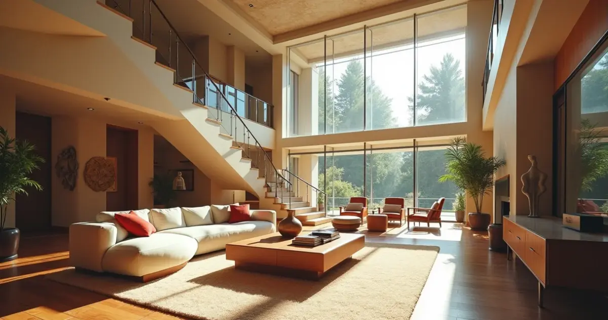5 Ideias de Decoração Sala Pé Direito Duplo para 2026!