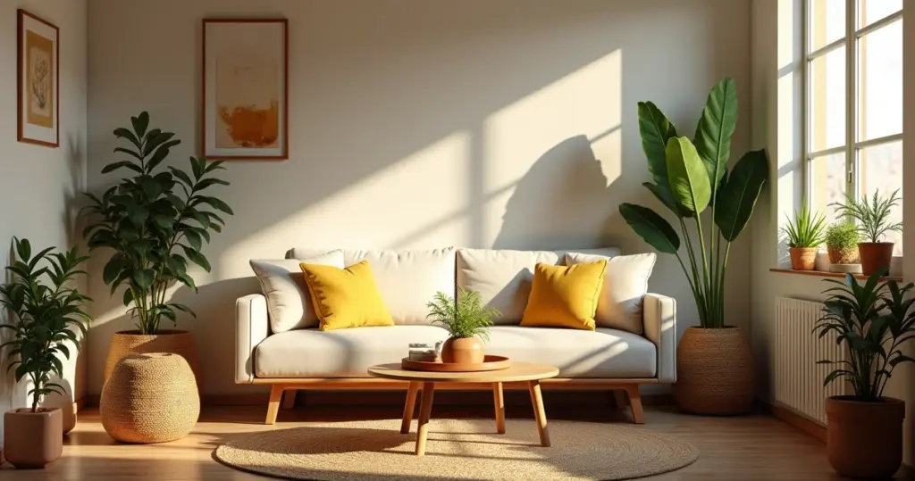 Decoração sala pequena simples: 7 truques [2026] para otimizar espaço