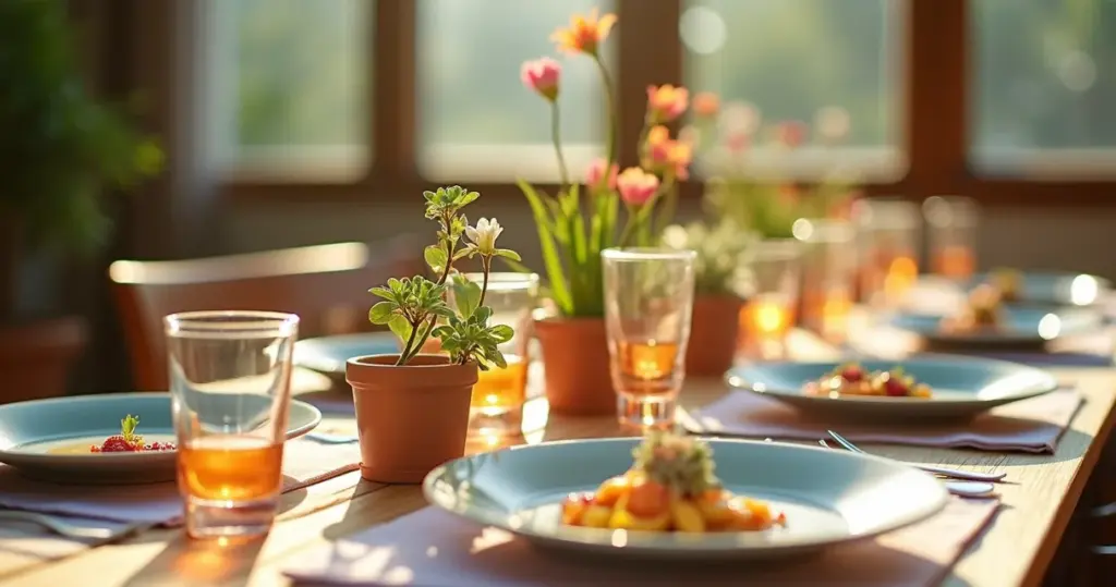 8 Dicas de Decoração Simples de Mesa que Encantam