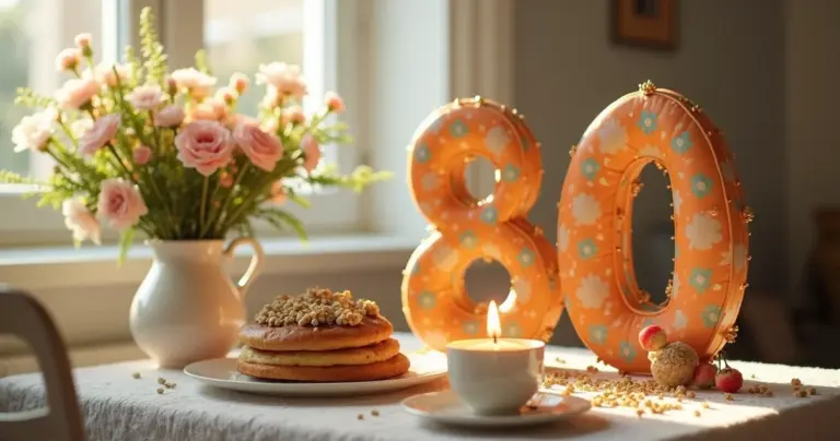 Decoração Simples Festa de 80 Anos da Vovó: A Magia Acontece Assim (Passo a Passo)