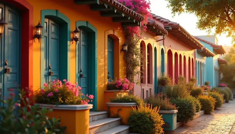 Fachadas Coloniais Coloridas: 5 Ideias Inspiradoras para 2026 Fachadas Coloniais Coloridas: 5 Ideias Inspiradoras para 2026